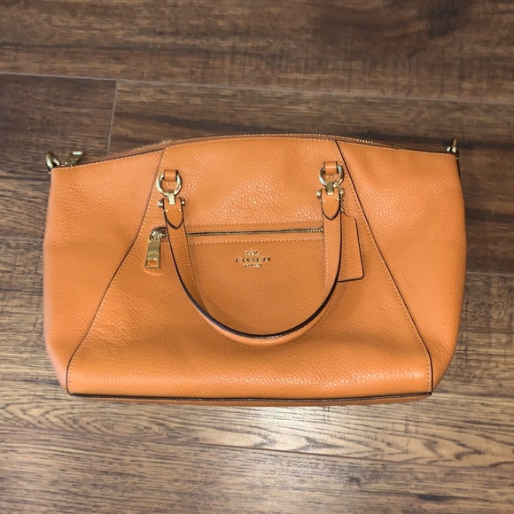 Coach Bags Orange Coach Bag Poshmark